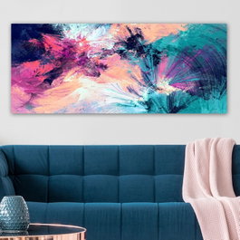 Wallity Lienzo Decorativo Multicolor 50 x 120 cm